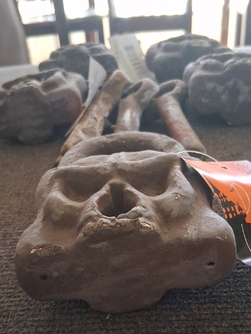 Halloween Foam 5 Skull Padlocks & Keys - Picture 2 of 8